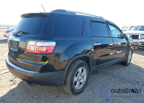 2010 GMC Acadia Sle from USA, damaged, VIN 1GKLRLED8AJ184328